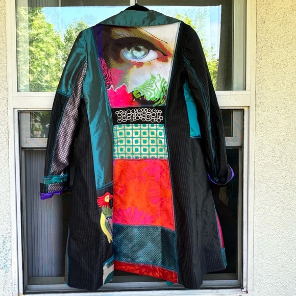 Desigual Jackets & Blazers - Desigual Lady Blue Women's Coat